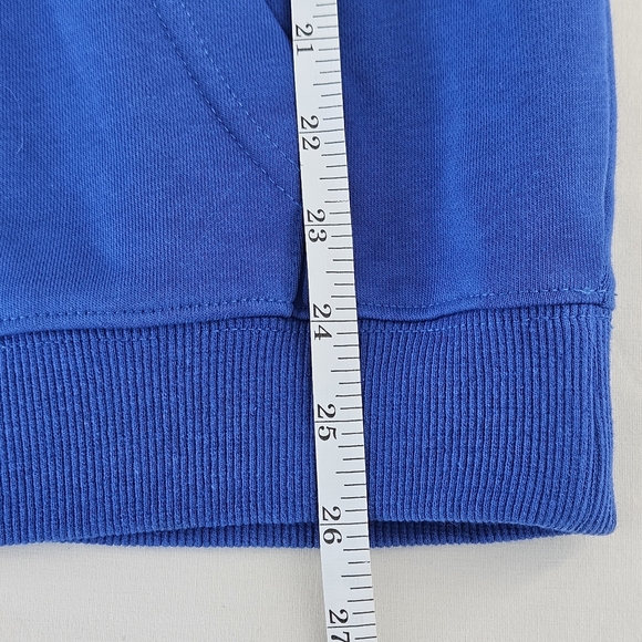 NUTHINK BEAR Blue Hoodie with Graphic Print, Size Medium - Picture 8 of 9